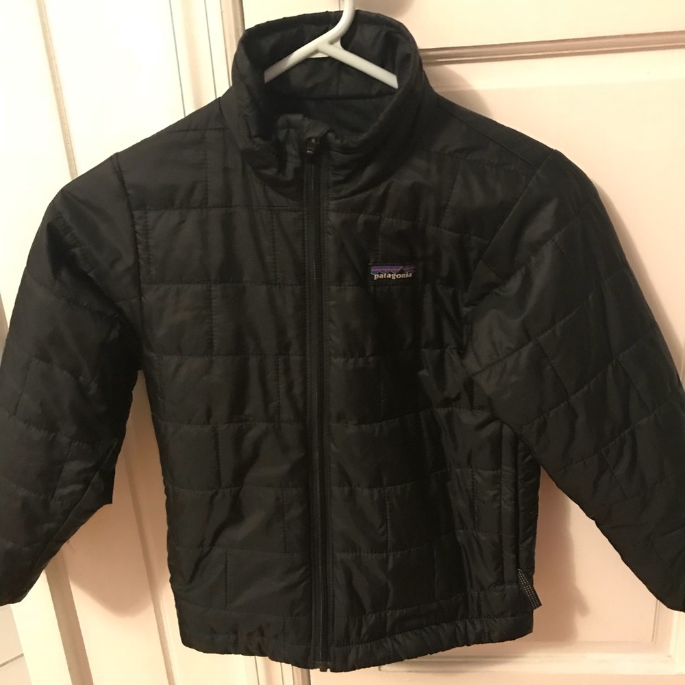Patagonia boys Nano puff jacket with Prima loft